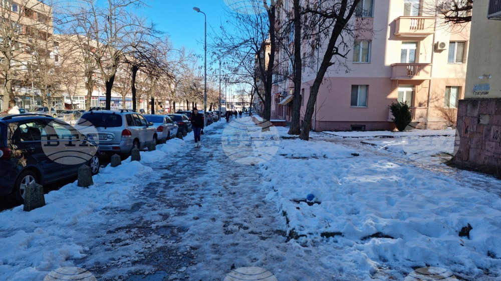 Враца - снегопочистване