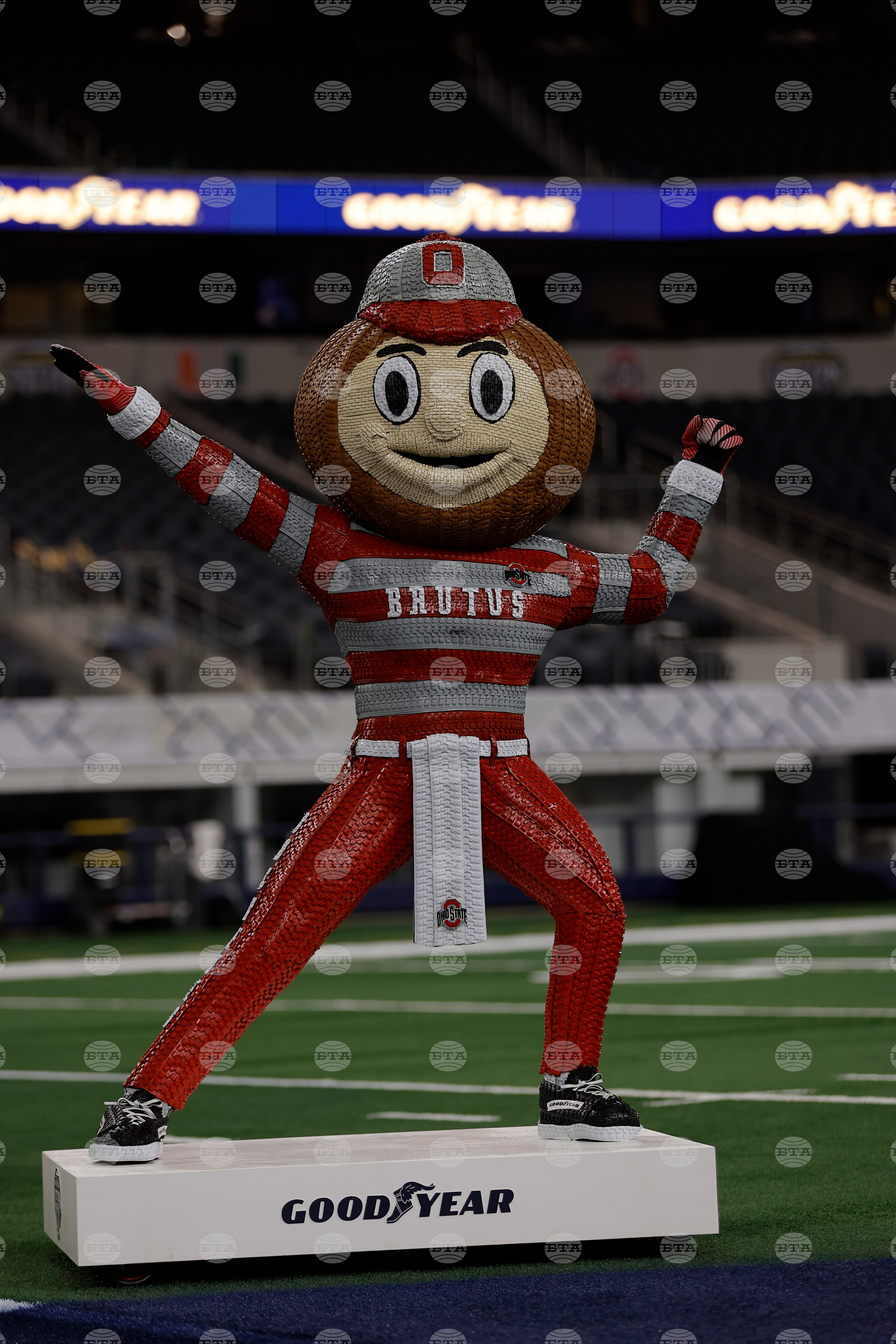 Goodyear Tire Art Mascots 2025