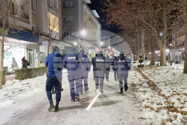 Враца - протест - евро