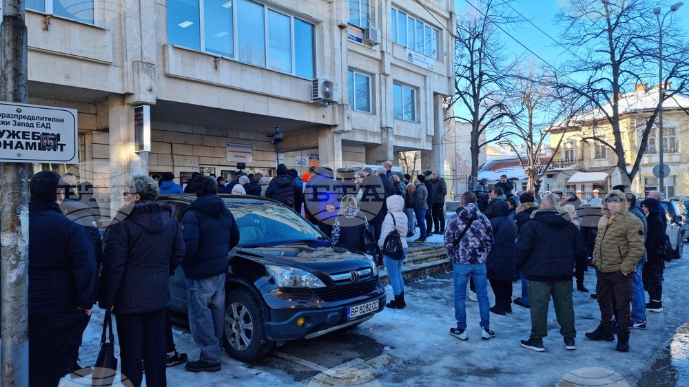 Враца - протест - електрозахранване