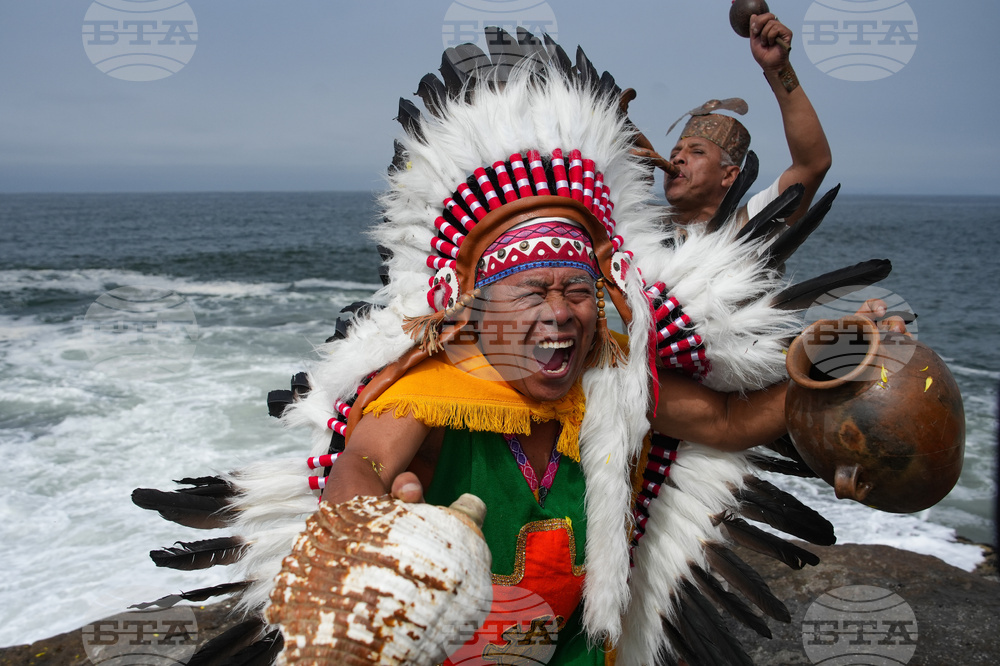 Peru New Year Shamans