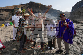 Peru New Year Shamans