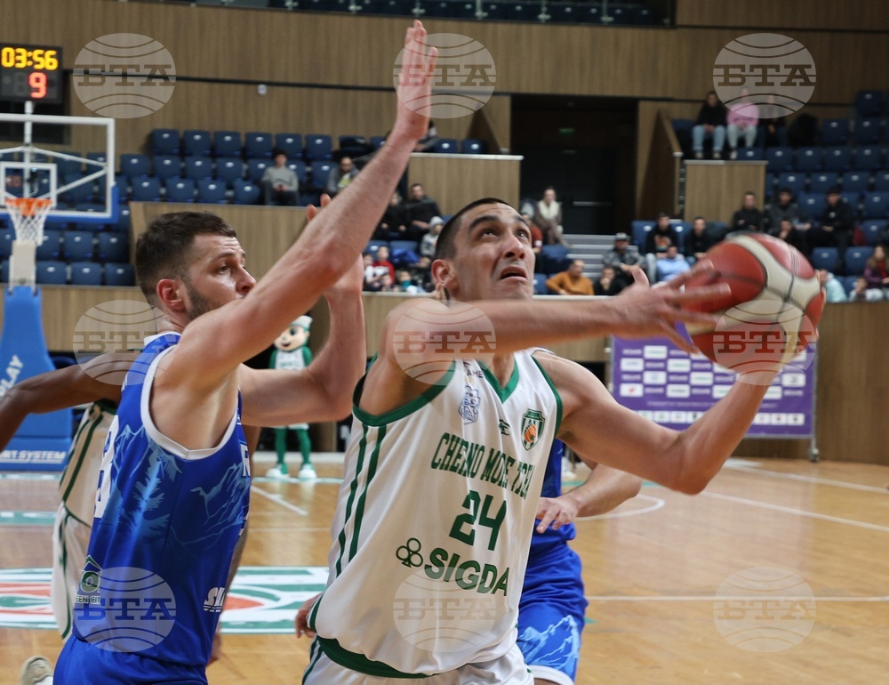 Ламонт Уест изведе Черно море до победа срещу шампиона Рилски спортист в баскетболното първенство за мъже