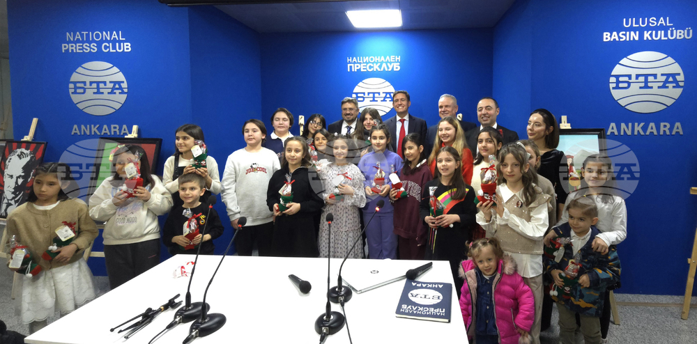 Турция - Национален пресклуб на БТА Анкара - „Мостът на цветовете: деца със специални заложби от Турция рисуват България“ - изложба