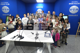 Турция - Национален пресклуб на БТА Анкара - „Мостът на цветовете: деца със специални заложби от Турция рисуват България“ - изложба