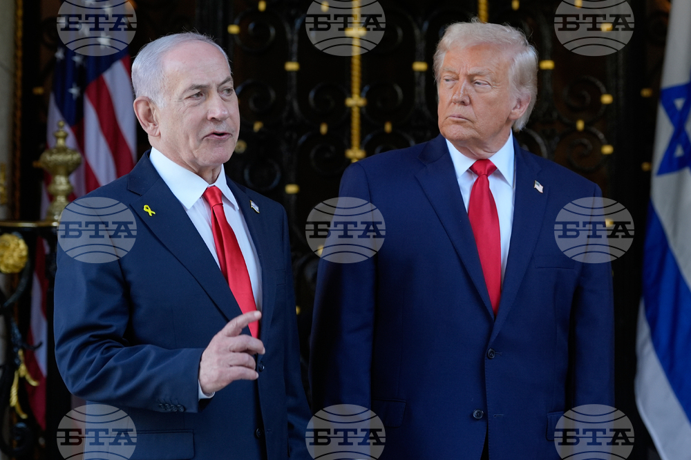APTOPIX Trump Netanyahu