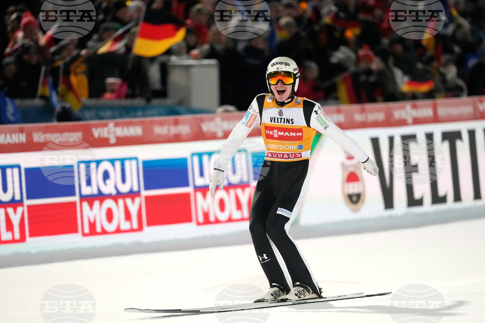 APTOPIX Germany Four Hills Ski Jumping