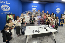 Турция - Национален пресклуб на БТА Анкара - „Мостът на цветовете: деца със специални заложби от Турция рисуват България“ - изложба