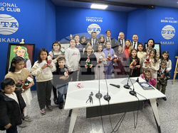 Турция - Национален пресклуб на БТА Анкара - „Мостът на цветовете: деца със специални заложби от Турция рисуват България“ - изложба