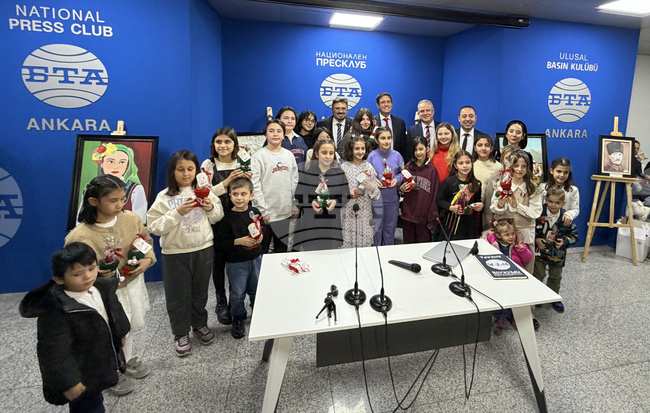 Турция - Национален пресклуб на БТА Анкара - „Мостът на цветовете: деца със специални заложби от Турция рисуват България“ - изложба