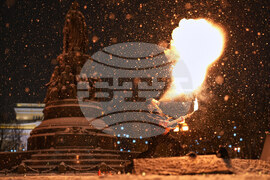 APTOPIX Russia Daily Life