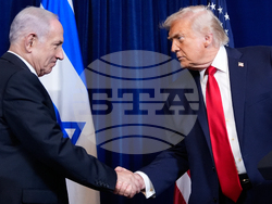APTOPIX Trump Netanyahu