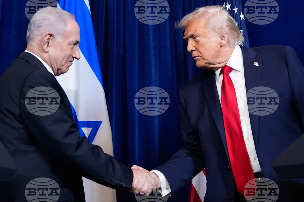 APTOPIX Trump Netanyahu