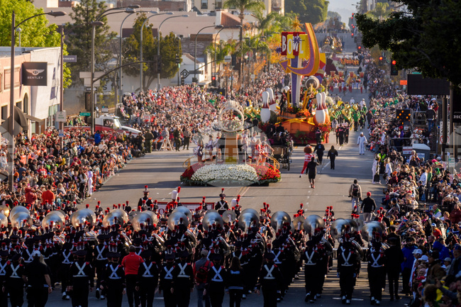 Rose Parade Rain