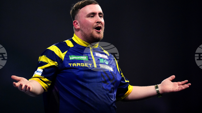 Световният шампион по дартс Люк Литлър подписа спонсорски договор за 20 милиона лири