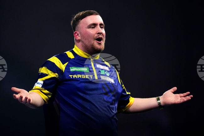Световният шампион по дартс Люк Литлър подписа спонсорски договор за 20 милиона британски лири