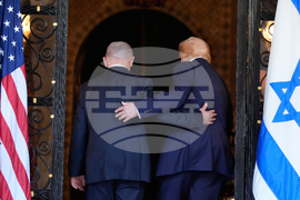 APTOPIX Trump Netanyahu