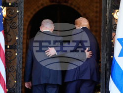 APTOPIX Trump Netanyahu
