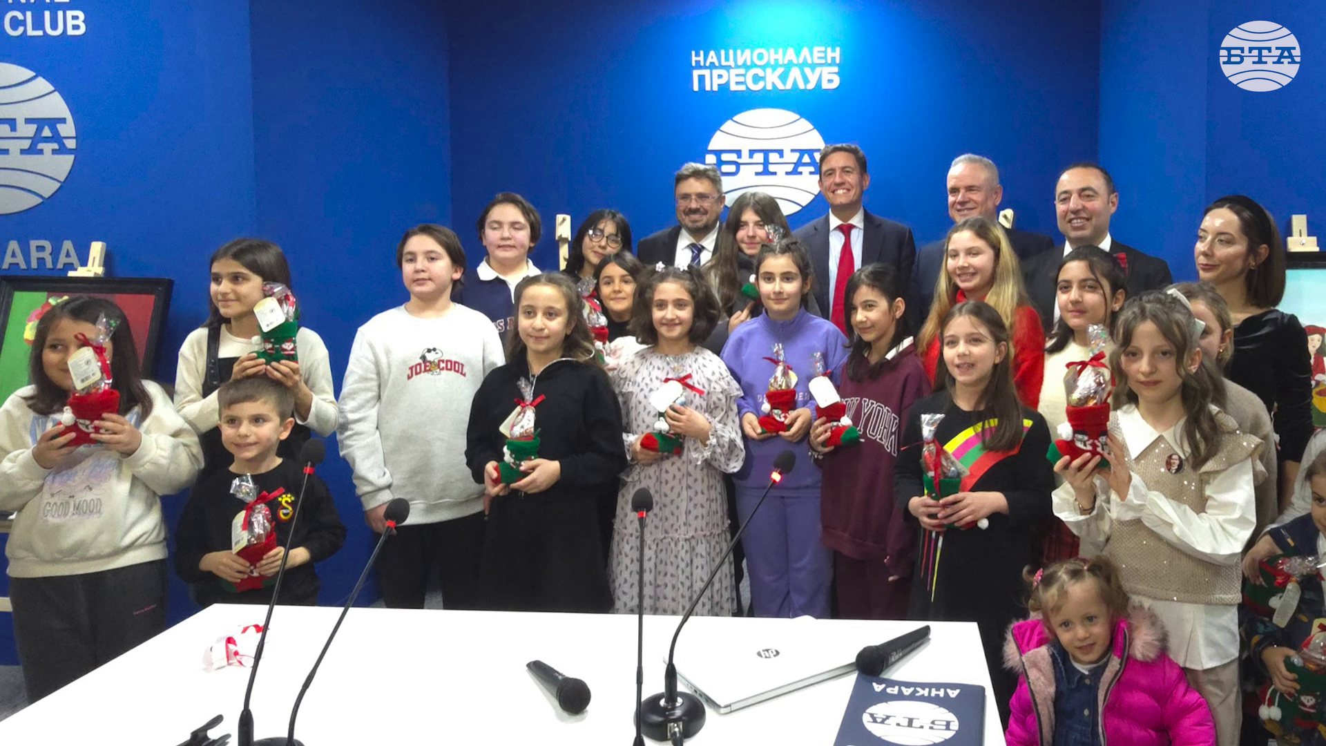 Кирил Вълчев: Детските рисунки, представени в Националния пресклуб на БТА в Анкара, показват как двата народа могат да градят настояще като добри съседи