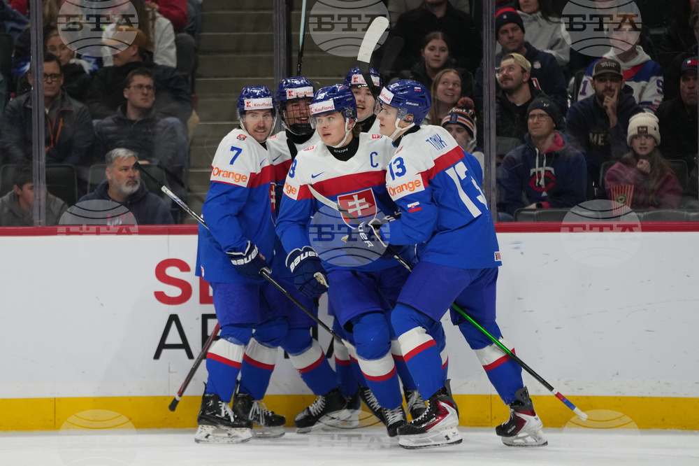 World Juniors US Slovakia Hockey