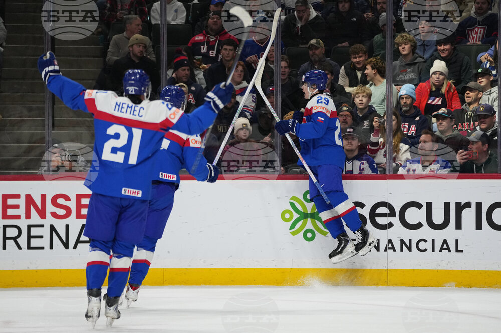 World Juniors US Slovakia Hockey