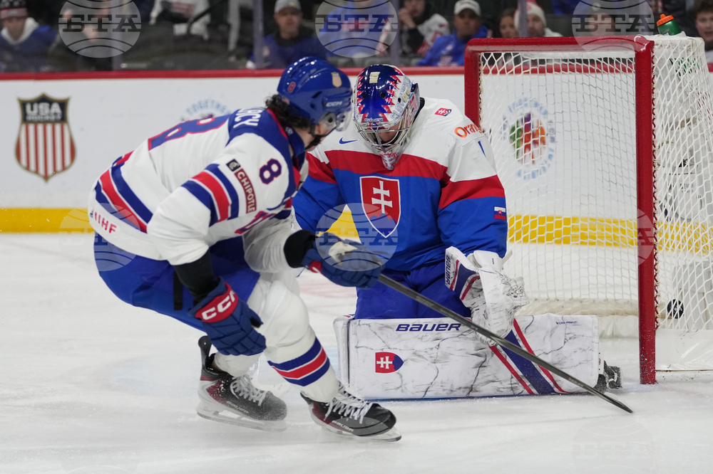 World Juniors US Slovakia Hockey