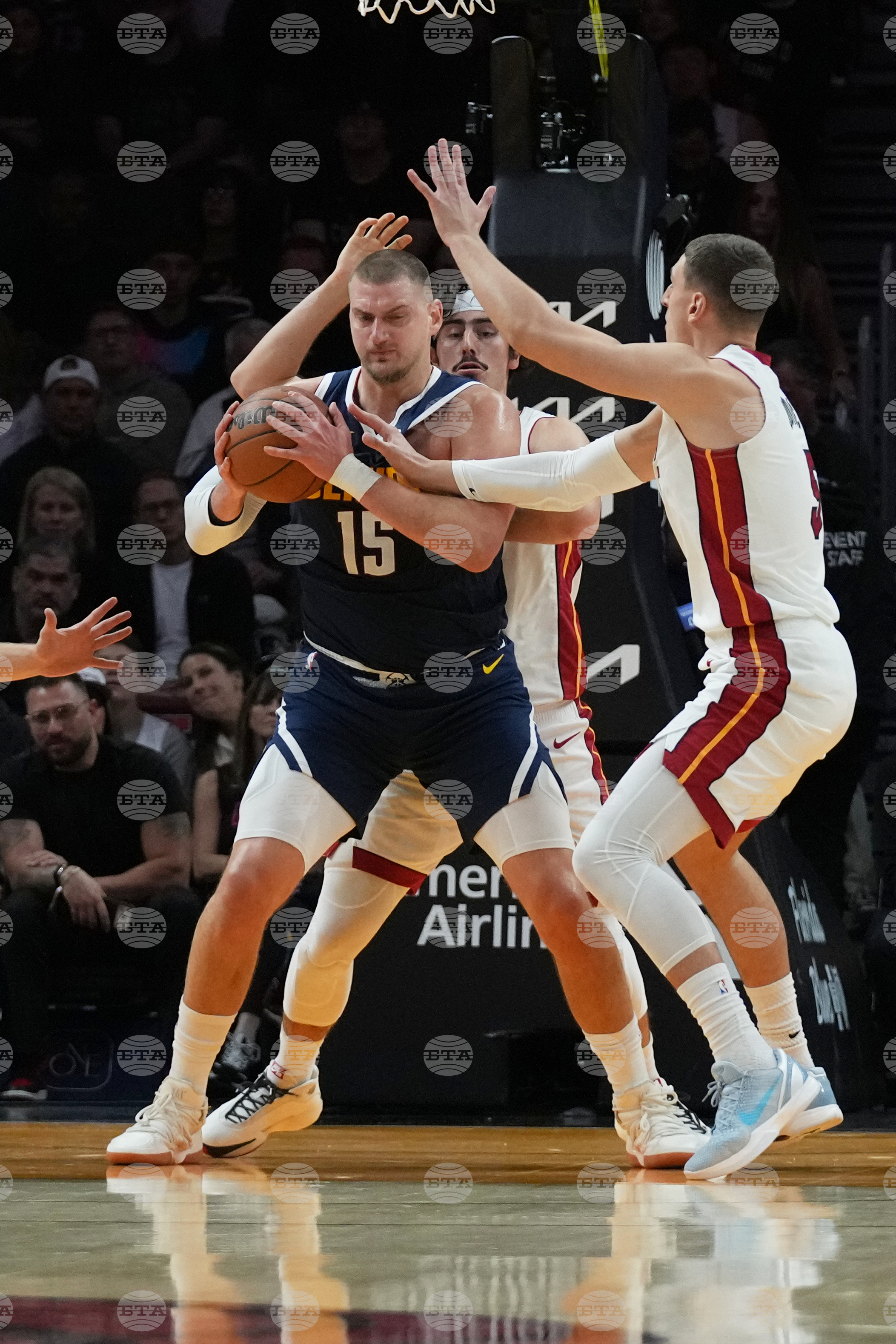 Nuggets Heat Basketball