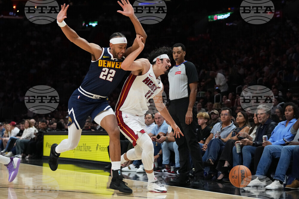 Nuggets Heat Basketball