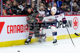 Blue Jackets Senators Hockey