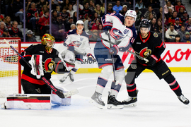 Blue Jackets Senators Hockey
