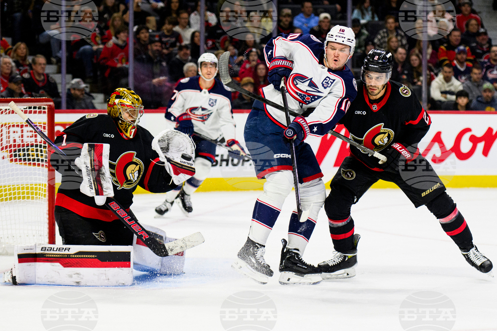 Blue Jackets Senators Hockey