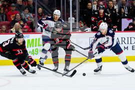 Blue Jackets Senators Hockey