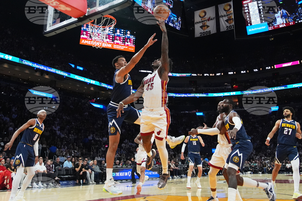 Nuggets Heat Basketball