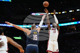 Nuggets Heat Basketball