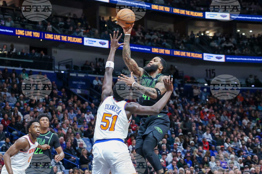 Knicks Pelicans Basketball