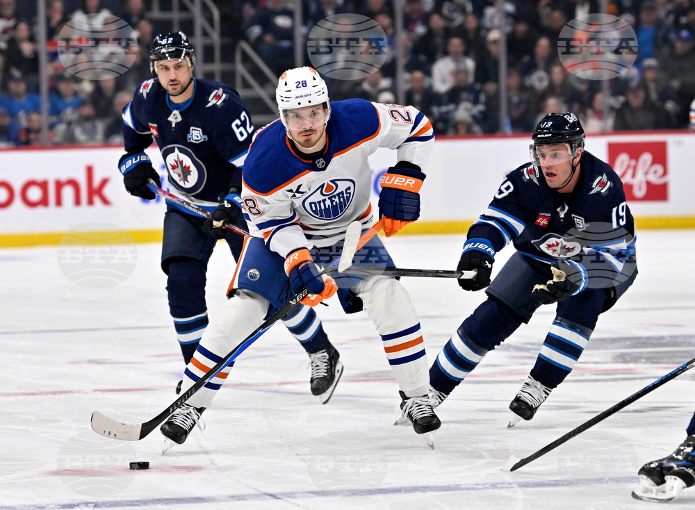Oilers Jets Hockey