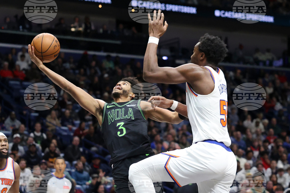 Knicks Pelicans Basketball