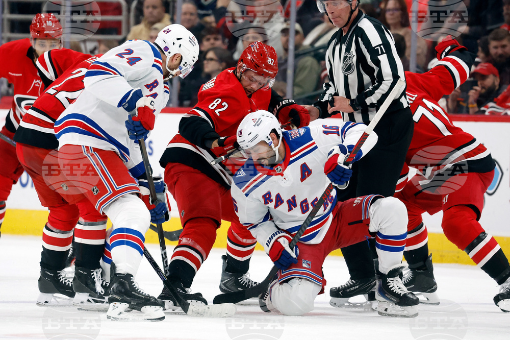 Rangers Hurricanes Hockey