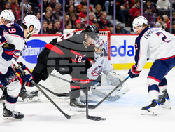 Blue Jackets Senators Hockey