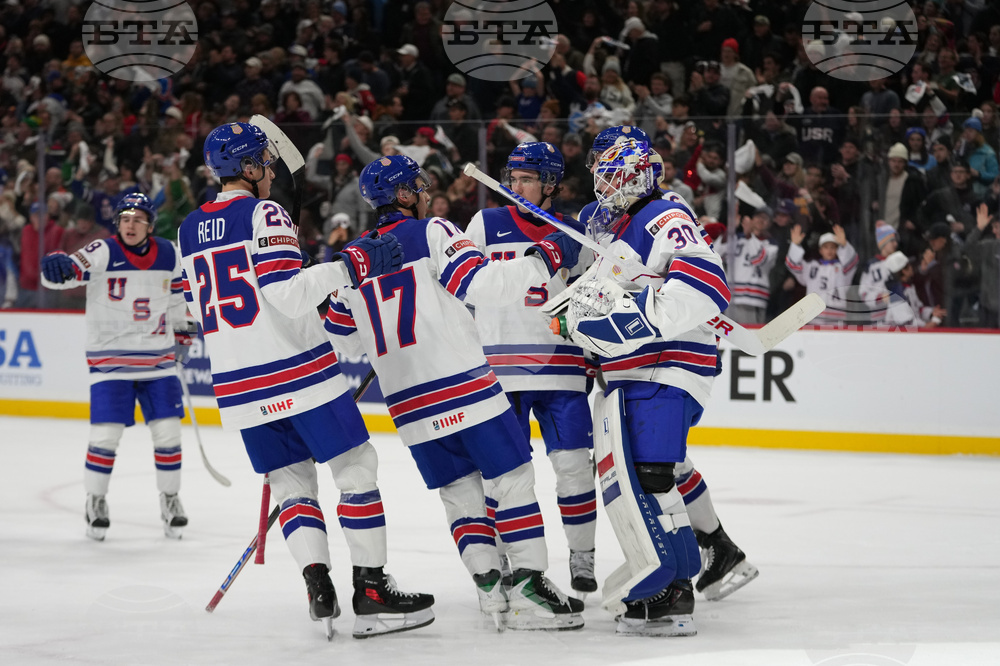 World Juniors US Slovakia Hockey