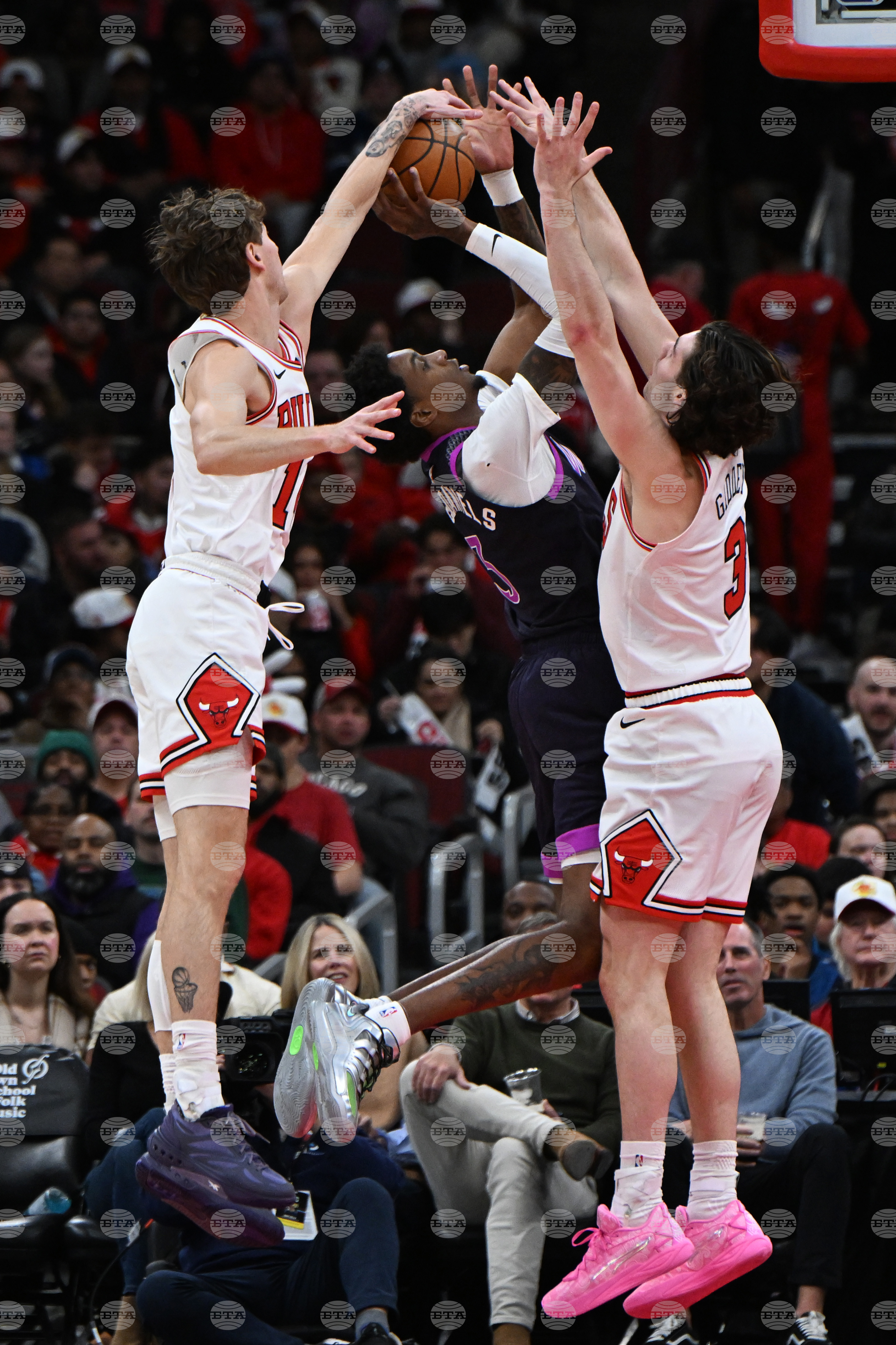 Timberwolves Bulls Basketball