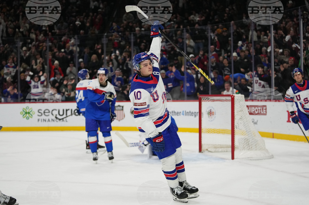 World Juniors US Slovakia Hockey