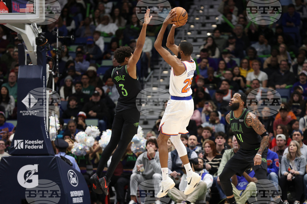 Knicks Pelicans Basketball