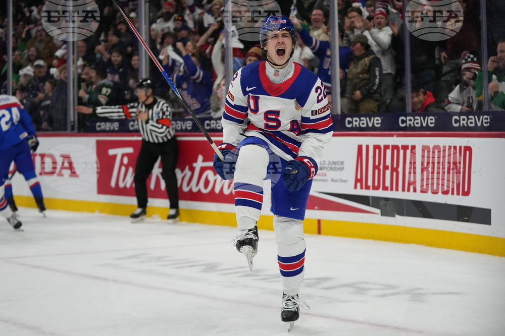 World Juniors US Slovakia Hockey