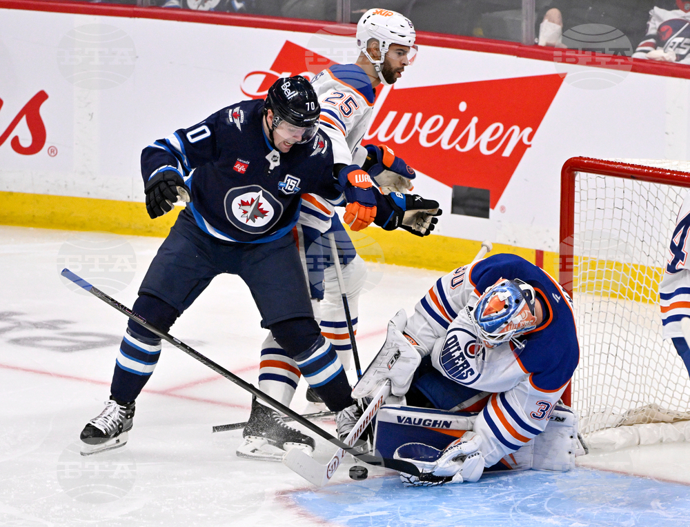 Oilers Jets Hockey