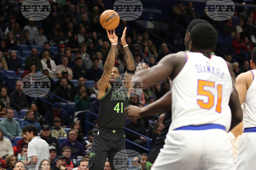 Knicks Pelicans Basketball