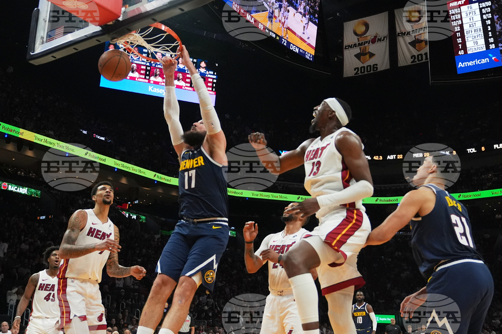 Nuggets Heat Basketball