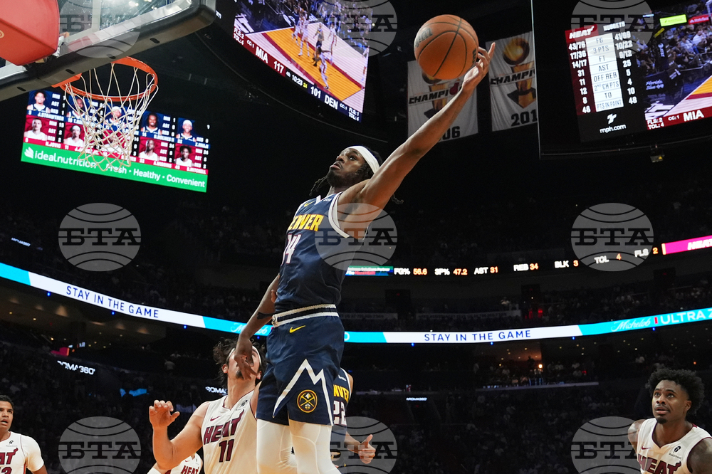 Nuggets Heat Basketball