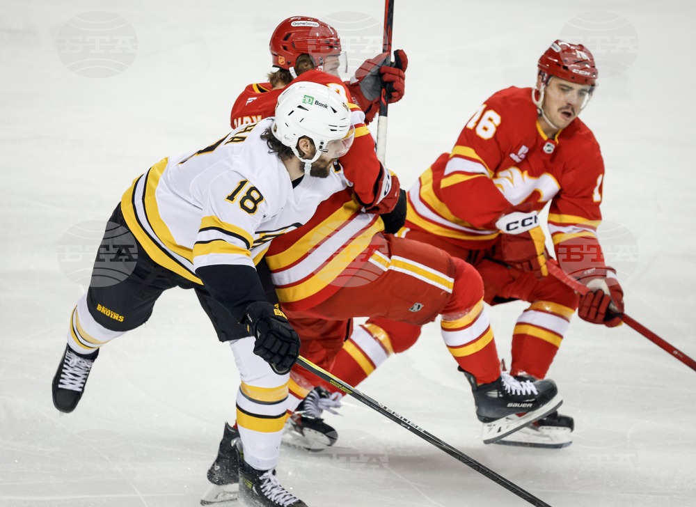Bruins Flames Hockey