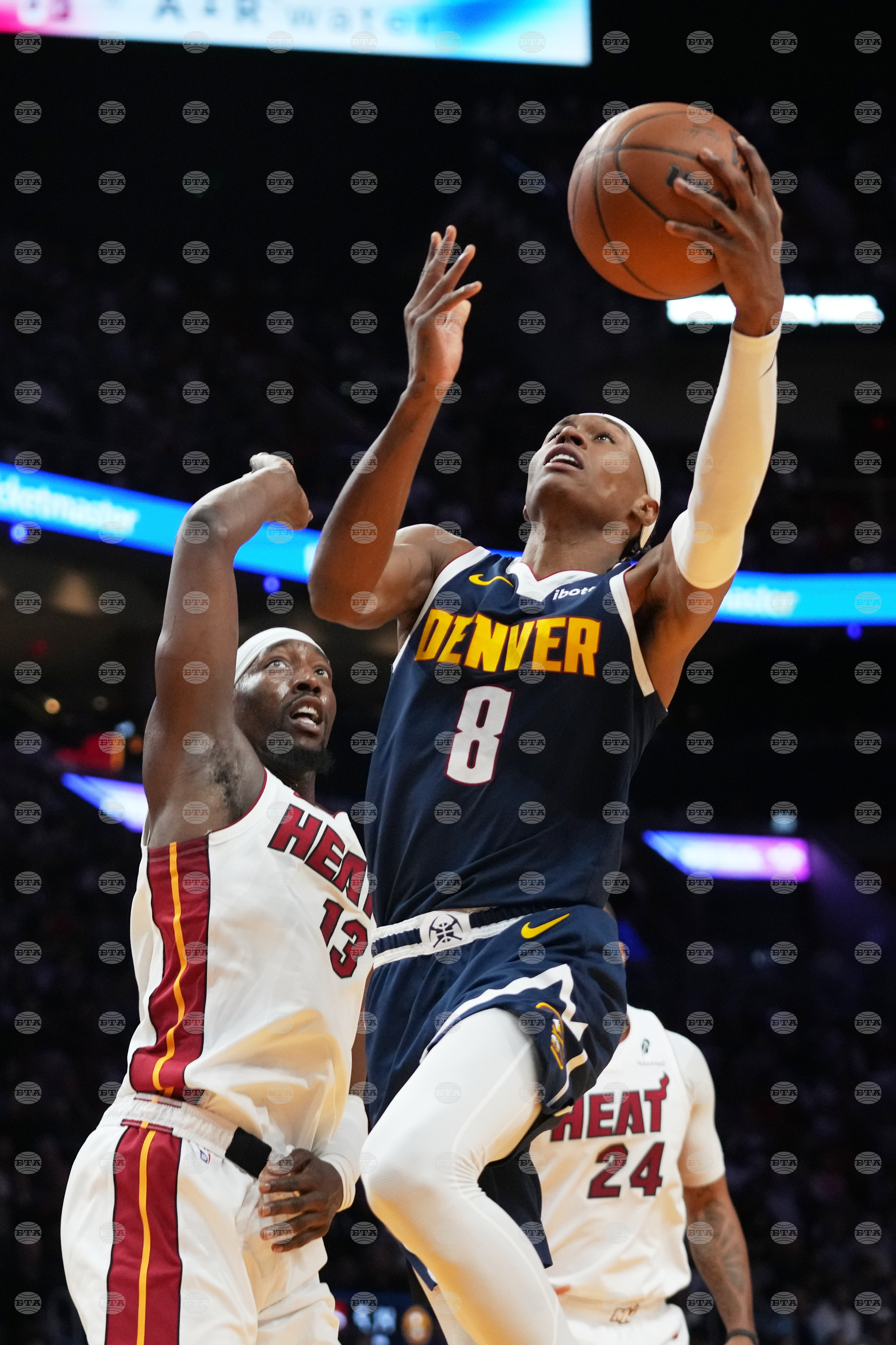 Nuggets Heat Basketball